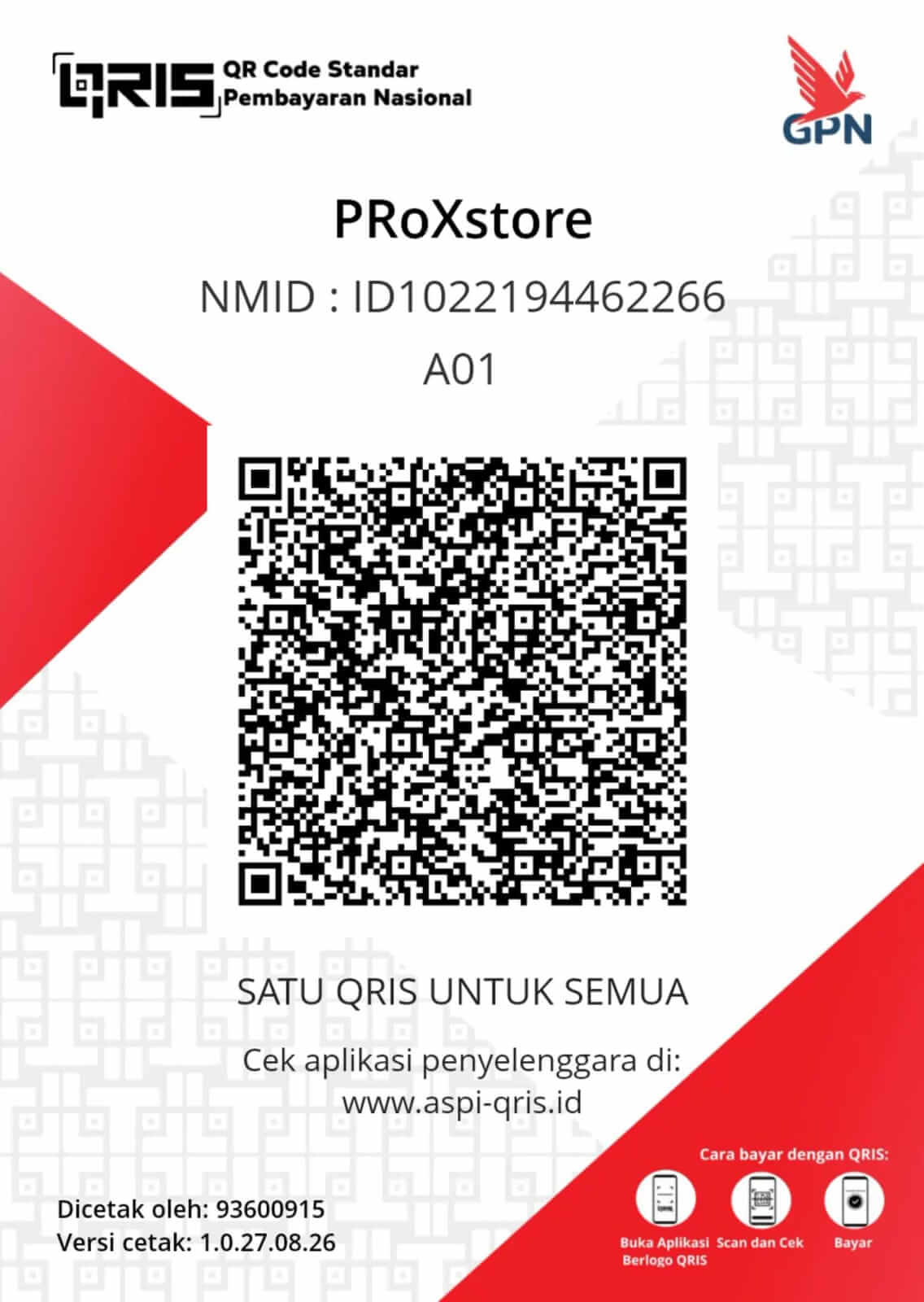 Kode QRIS Pembayaran Instalin-Aja